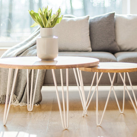 darrahopens Home & Garden > Home & Garden Others Set of 4 Industrial 3-Rod Retro Hairpin Table Legs 12mm Steel Bench Desk - 71cm White