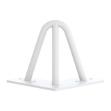 darrahopens Home & Garden > Home & Garden Others Set of 4 Industrial 3-Rod Retro Table Legs 12mm Steel Bench Desk - 11cm White