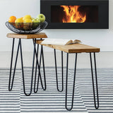 darrahopens Home & Garden > Home & Garden Others Set of 4 Industrial Retro Hairpin Table Legs 12mm Steel Bench Desk - 41cm Black