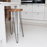 darrahopens Home & Garden > Home & Garden Others Set of 4 Industrial Retro Hairpin Table Legs 12mm Steel Bench Desk - 71cm Black