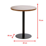 darrahopens Home & Garden > Home & Garden Others Steel Round 45cm Restaurant Cafe Office Table Base Leg