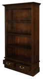 Darrahopens Home & Garden > Home & Garden Others Tasmania 2 Drawer Bookcase (Mahogany)