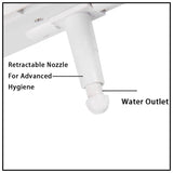 darrahopens Home & Garden > Home & Garden Others Toilet Bidet Seat Hygiene Water Wash Clean Unisex Easy Attachment Dual Nozzles