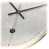 Darrahopens Home & Garden > Home & Garden Others Toki Metta Brushed Gold Silent Sweep Second Wall Clock Date 40cm