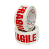 Darrahopens Home & Garden > Home Office Accessories 1x Fragile Packing Tape 48mmx75m - Long Rolls Red White Packaging Adhesive Label
