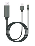 darrahopens Home & Garden > Home Office Accessories 8WARE Generic Plug & Play Apple Compatible Pin to HDMI 2m Cable for iPhone & iPad