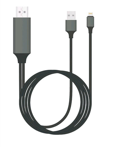 darrahopens Home & Garden > Home Office Accessories 8WARE Generic Plug & Play Apple Compatible Pin to HDMI 2m Cable for iPhone & iPad