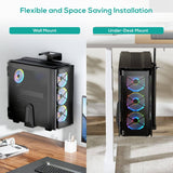 Darrahopens Home & Garden > Home Office Accessories activiva Ultra-Wide Adjustable Wall & Under-Desk PC Mount
