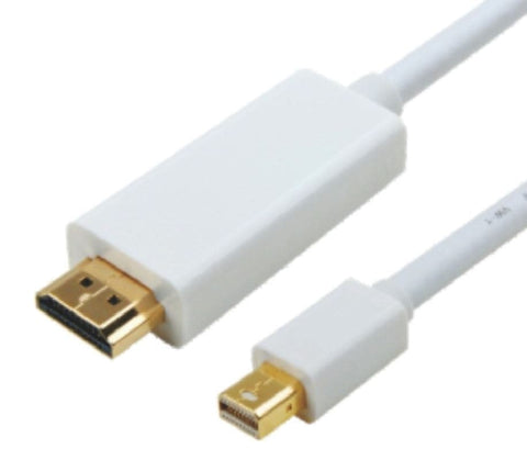 darrahopens Home & Garden > Home Office Accessories ASTROTEK Mini DisplayPort DP to HDMI Cable 2m - 20 pins Male to 19 pins Male Gold plated RoHS