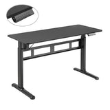 Darrahopens Home & Garden > Home Office Accessories BRATECK Stylish Single-Motor Sit- Stand Desk (Black) 1400x600x7401200mm