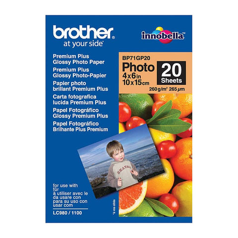 darrahopens Home & Garden > Home Office Accessories BROTHER BP71GP20 Glossy Paper