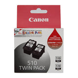 darrahopens Home & Garden > Home Office Accessories CANON PG510 Black Ink Twin Pack