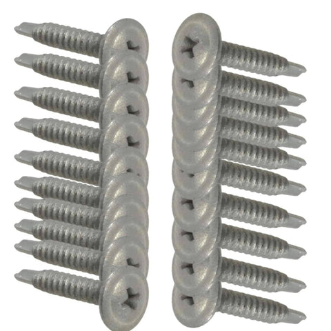 Darrahopens Home & Garden > Home Office Accessories Cement Sheet & Blueboard Green Wall Screws 20pc
