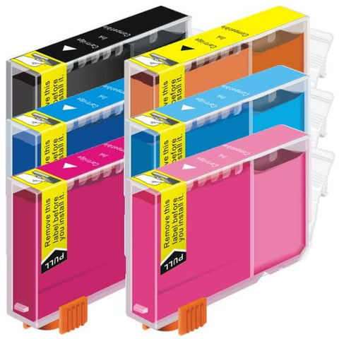 darrahopens Home & Garden > Home Office Accessories CLI-8 Compatible Inkjet Cartridge Set 6 Ink Cartridges
