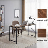 Darrahopens Home & Garden > Home Office Accessories Computer Desk, Sturdy Home Office Desk for Laptop, Modern Simple Style Writing Table, Multipurpose Workstation