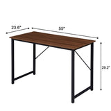 Darrahopens Home & Garden > Home Office Accessories Computer Desk, Sturdy Home Office Desk for Laptop, Modern Simple Style Writing Table, Multipurpose Workstation