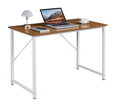 Darrahopens Home & Garden > Home Office Accessories Computer Desk, Sturdy Home Office Laptop Desk Modern Writing Table, Multipurpose Workstation