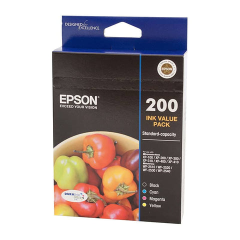 darrahopens Home & Garden > Home Office Accessories EPSON 200 4 Ink Value Pack