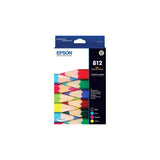 darrahopens Home & Garden > Home Office Accessories EPSON 812 4 Ink Value Pack