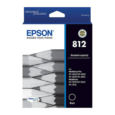 darrahopens Home & Garden > Home Office Accessories EPSON 812 Black Ink Cartridge