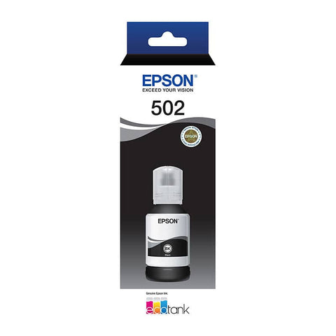 darrahopens Home & Garden > Home Office Accessories EPSON T502 Black EcoTank Bottle