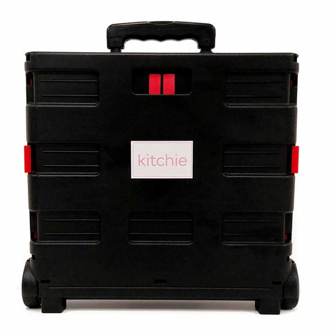 Darrahopens Home & Garden > Home Office Accessories Foldable Shopping Cart - Portable Collapsible Wheeled Folding Trolley Crate