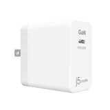 darrahopens Home & Garden > Home Office Accessories J5Create JUP1365 65W GaN PD USB-C Mini Charger AC Wall charger for Smartphones, Tablets and Laptops