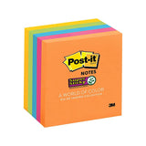 darrahopens Home & Garden > Home Office Accessories POST-IT Super Sticky Note 654-5SSUC RDJ73X73 Pack of 5