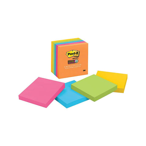 darrahopens Home & Garden > Home Office Accessories POST-IT Super Sticky Note 654-5SSUC RDJ73X73 Pack of 5