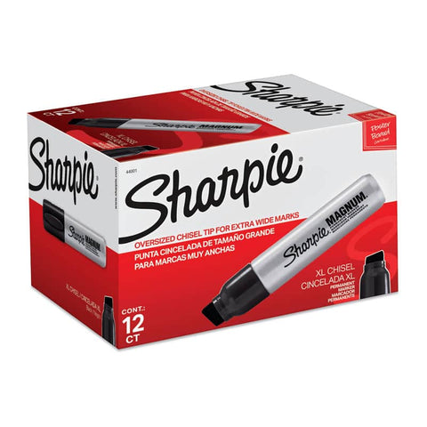 darrahopens Home & Garden > Home Office Accessories SHARPIE Magnum Permanent Marker Black Box of 12