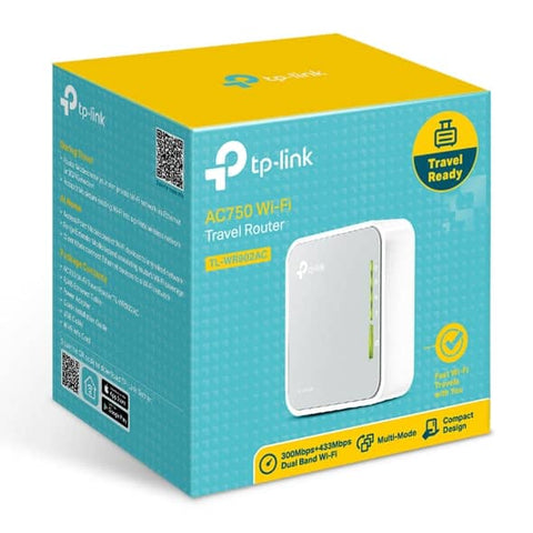 darrahopens Home & Garden > Home Office Accessories TP-LINK TL-WR902AC AC750 750Mbps Dual Band WiFi Wireless Travel Router 1x100Mbps LAN/WAN USB for 3G/4G Modem Pocket Size WISP AP Range Extender Client