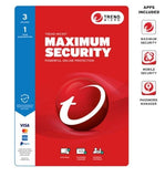 Darrahopens Home & Garden > Home Office Accessories TREND MICRO Micro Maximum Security (3 Device)  Retail Mini Box Auto Renew