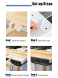 darrahopens Home & Garden > Home Office Accessories Under Desk Drawer Slide-out Large Office Organizers and Storage Drawers - Small Black