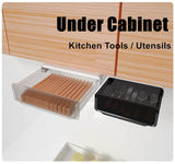 darrahopens Home & Garden > Home Office Accessories Under Desk Drawer Slide-out Large Office Organizers and Storage Drawers - Small Black
