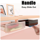 darrahopens Home & Garden > Home Office Accessories Under Desk Drawer Slide-out Large Office Organizers and Storage Drawers - Small Black