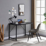 Darrahopens Home & Garden > Home Office Accessories YES4HOMES Computer Desk, Sturdy Home Office Desk for Laptop, Modern Simple Style Writing Table, Multipurpose Workstation