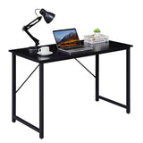 Darrahopens Home & Garden > Home Office Accessories YES4HOMES Computer Desk, Sturdy Home Office Desk for Laptop, Modern Simple Style Writing Table, Multipurpose Workstation