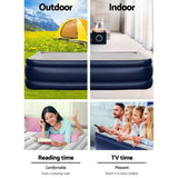 darrahopens Home & Garden > Inflatable Mattress Bestway King Air Bed Inflatable Mattress Sleeping Mat Battery Built-in Pump