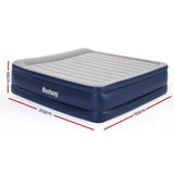 darrahopens Home & Garden > Inflatable Mattress Bestway King Air Bed Inflatable Mattress Sleeping Mat Battery Built-in Pump