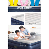 darrahopens Home & Garden > Inflatable Mattress Bestway Queen Air Bed Inflatable Mattress Sleeping Mat Battery Built-in Pump