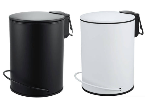 Darrahopens Home & Garden > Kitchen Bins 3L Soft Close Pedal Bin Black