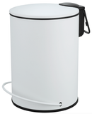 Darrahopens Home & Garden > Kitchen Bins 3L Soft Close Pedal Bin White