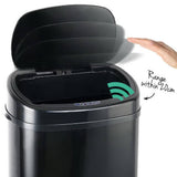 darrahopens Home & Garden > Kitchen Bins 58L Motion Sensor Rubbish Bin - Black