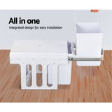 darrahopens Home & Garden > Kitchen Bins Cefito 2x15L Pull Out Bin - White