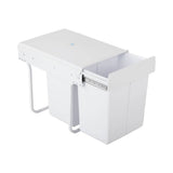 darrahopens Home & Garden > Kitchen Bins Cefito 2x20L Pull Out Bin - White