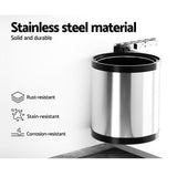 darrahopens Home & Garden > Kitchen Bins Cefito Kitchen Swing Out Pull Out Bin Stainless Steel Garbage Rubbish Can 12L