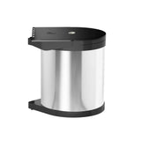 darrahopens Home & Garden > Kitchen Bins Cefito Kitchen Swing Out Pull Out Bin Stainless Steel Garbage Rubbish Can 12L