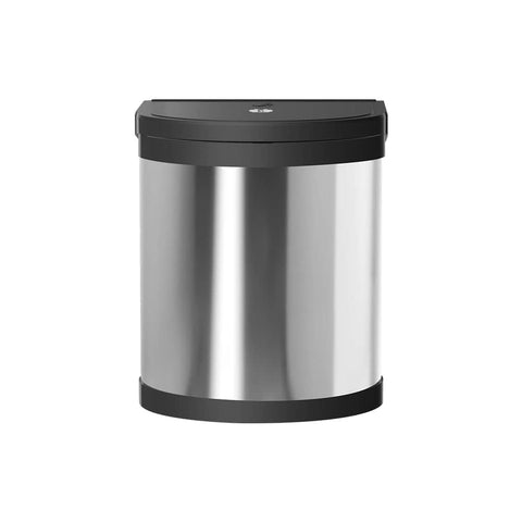 darrahopens Home & Garden > Kitchen Bins Cefito Kitchen Swing Out Pull Out Bin Stainless Steel Garbage Rubbish Can 12L