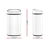 darrahopens Home & Garden > Kitchen Bins Devanti 58L Sensor Bin White
