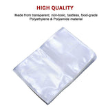 darrahopens Home & Garden > Kitchenware 100x Vacuum Sealer Bags Food Storage Saver Heat Seal Cryovac 20cm x 30cm
